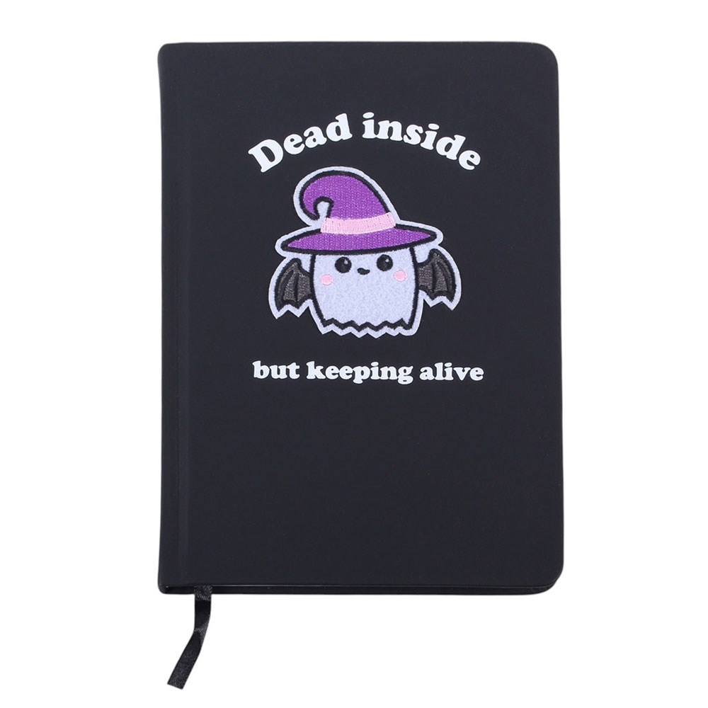 Something Different - Dead Inside A5 Guided Mindfulness Notitieboek - Zwart